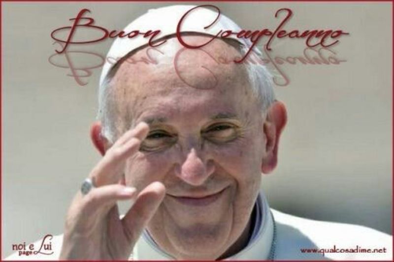 Buon Compleanno con Papa Francesco