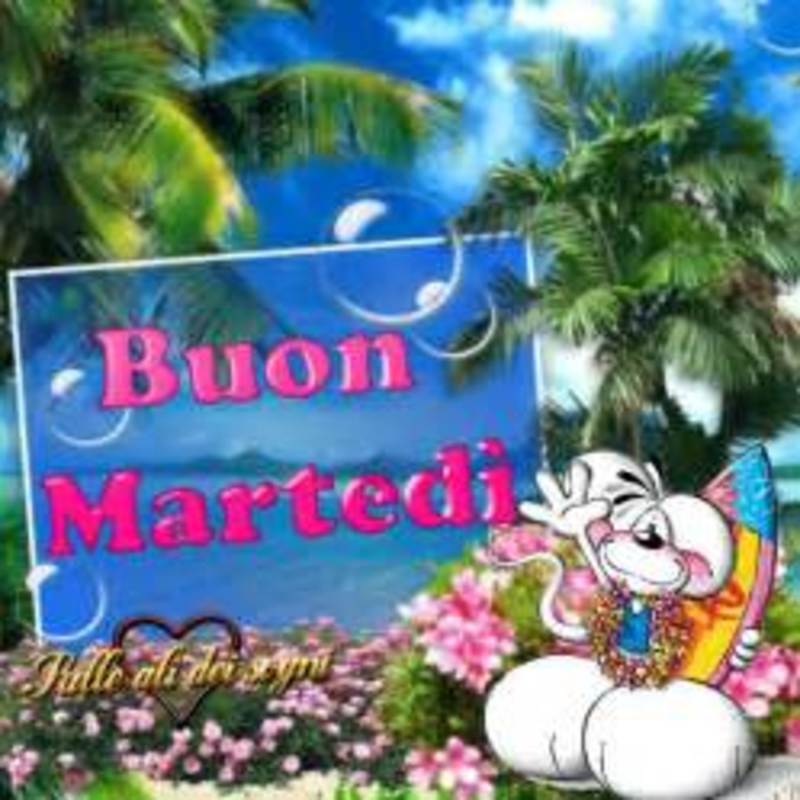 Buon Martedì da inviare alle amiche 339