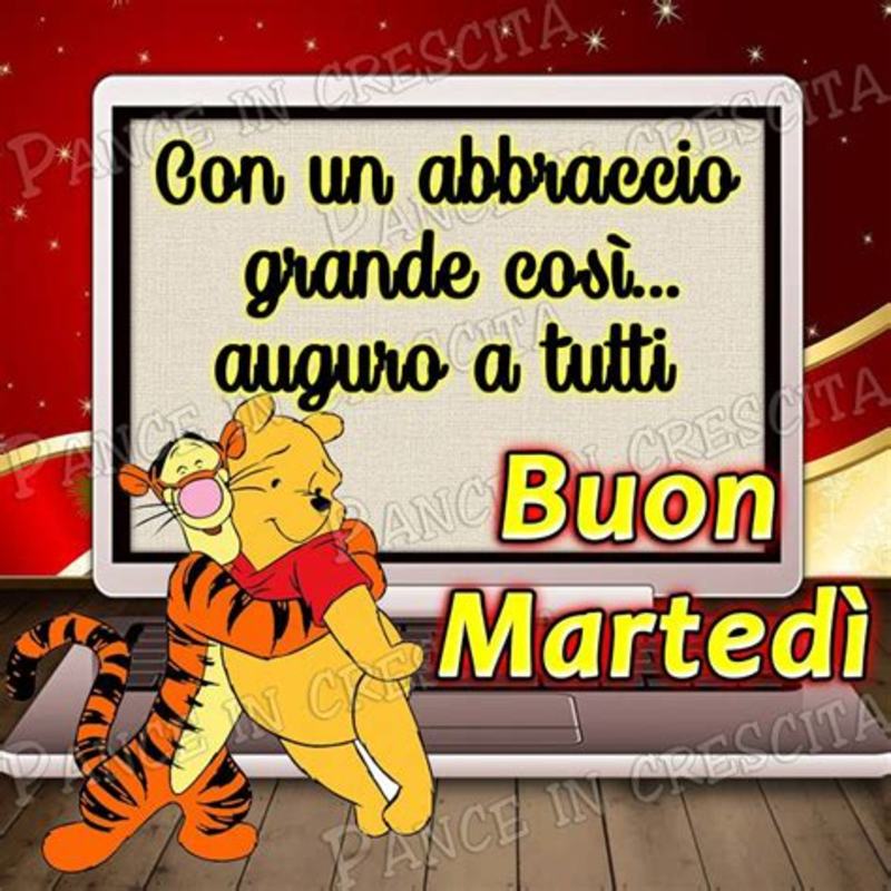 Buon Martedì da inviare alle amiche 348