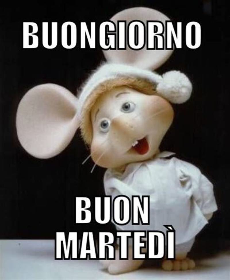 Buongiorno e Buon Martedì 2124