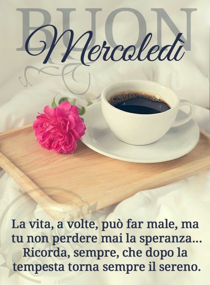 Frasi immagini Buongiorno Buon Mercoledì 294