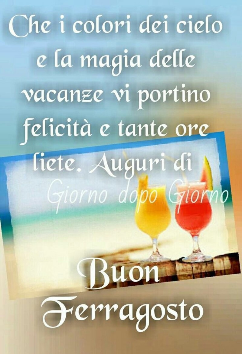 Buon Ferragosto 2018 5827