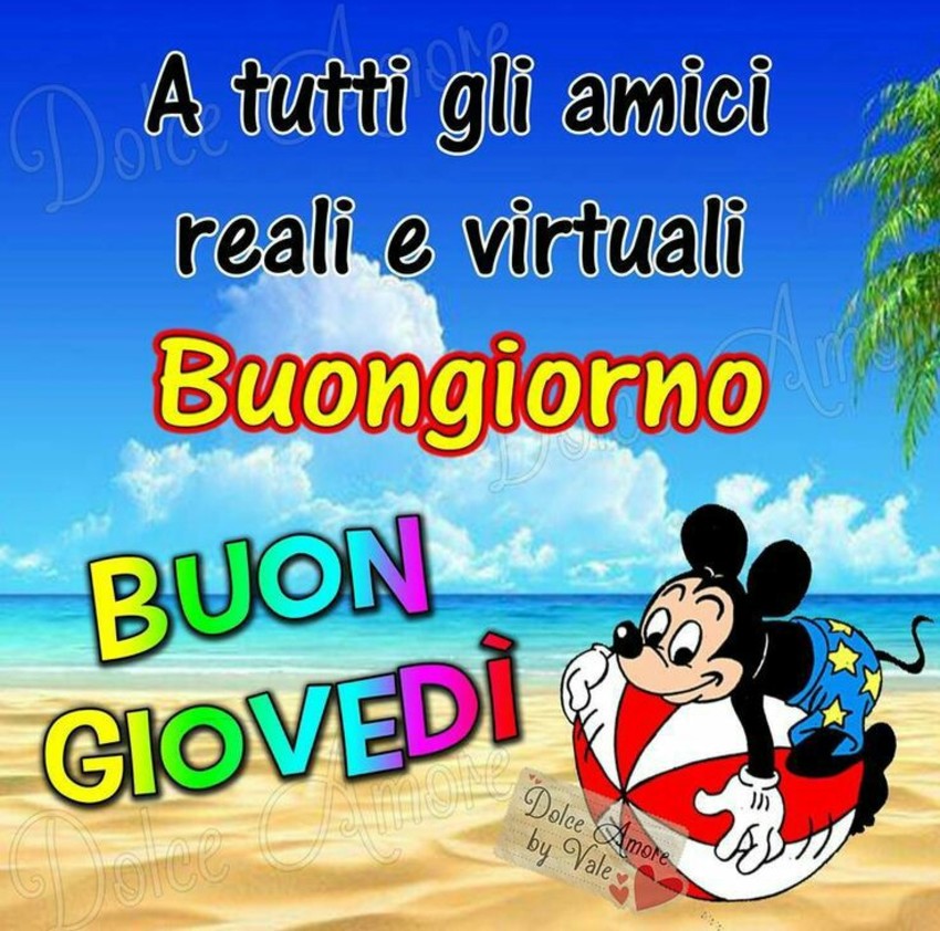 Buon Giovedì estivo - BellissimeImmagini.it