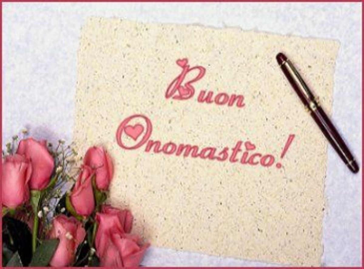 Buon Onomastico Pinterest 5017