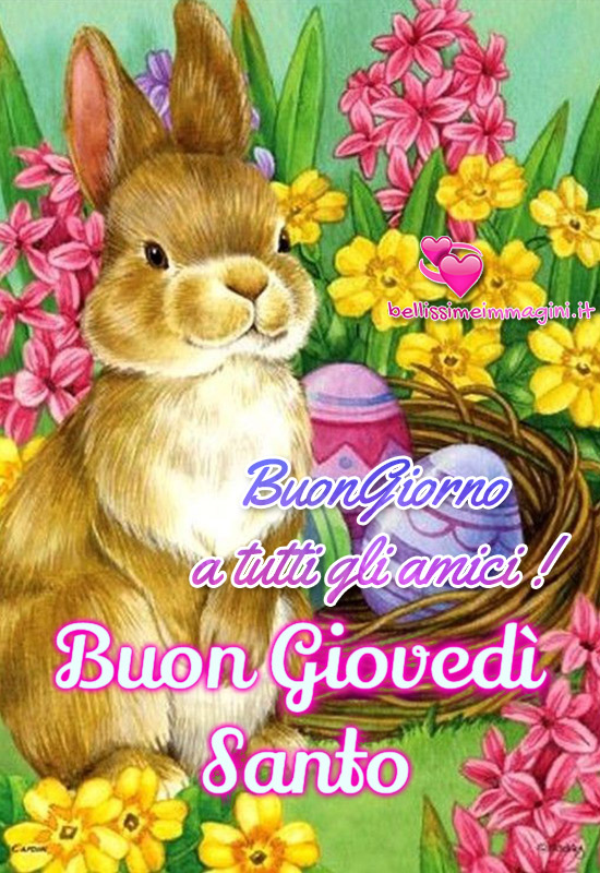 Buon Giovedì Santo immagini nuove