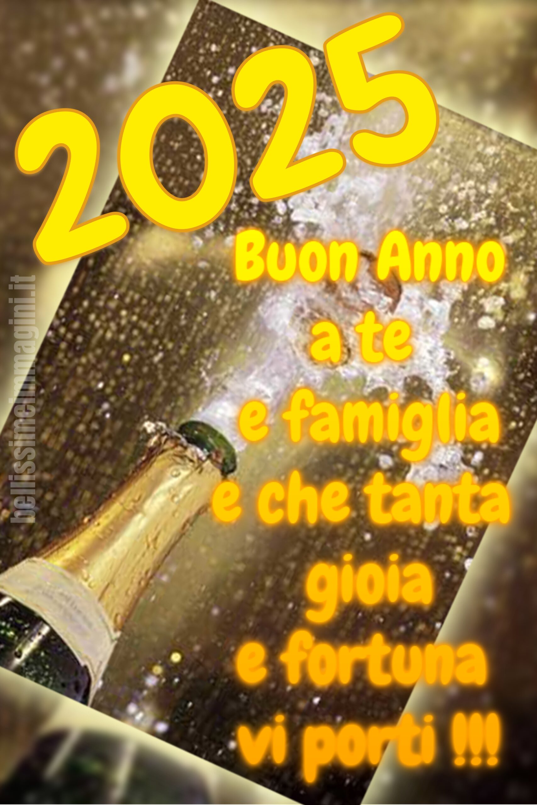 2025. Buon Anno a Te e Famiglia e che tanta gioia e fortuna vi porti !!!