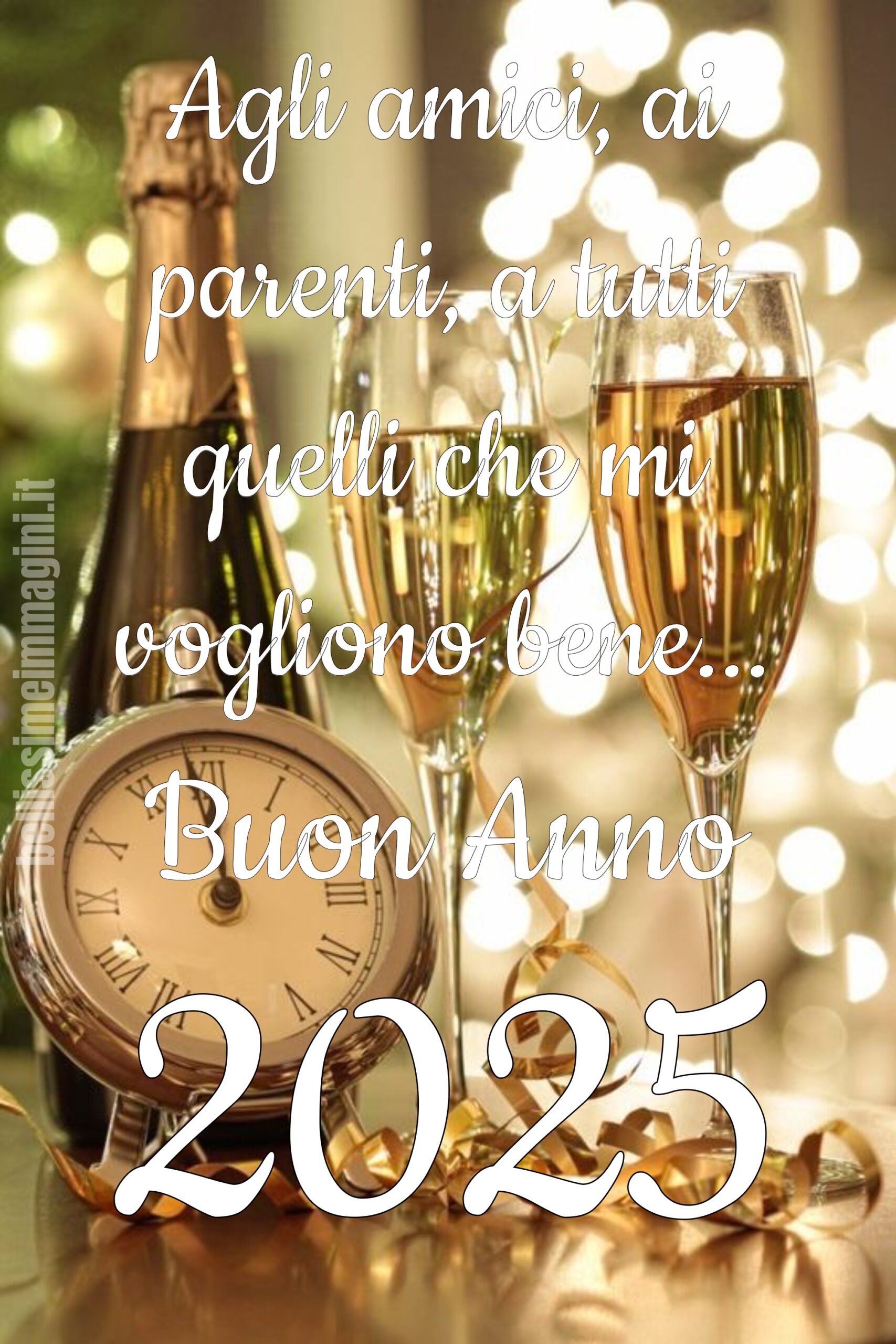 Agli amici, ai parenti, a tutti quelli che mi vogliono bene... Buon Anno 2025