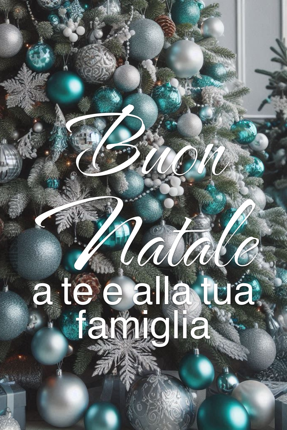 Buon Natale a te e alla tua famiglia